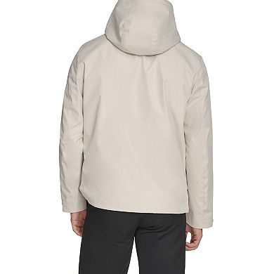 Men's Dockers Go Hooded Rain Jacket