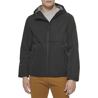 Men's Dockers Go Hooded Rain Jacket