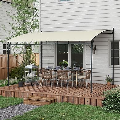 Outsunny 10ft x 13' Pergola, UV-Resistant Outdoor Canopy Shelter
