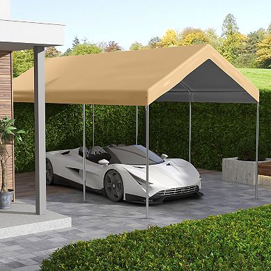 Outsunny 20' x 10' Carport Top for 84C-207WT or 84C-386V00WT,