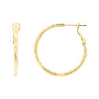 PRIMROSE Paddle Back Classic Hoop Earrings
