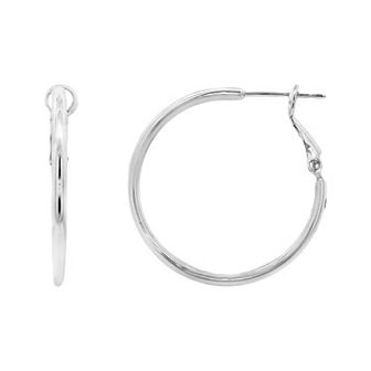 PRIMROSE Paddle Back Classic Hoop Earrings