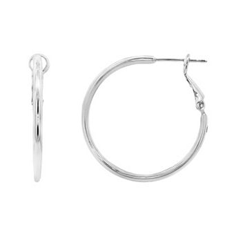PRIMROSE Paddle Back Classic Hoop Earrings
