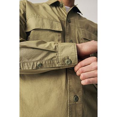 Men's NEXT Double Pocket Poplin Shirt