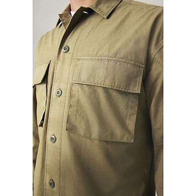 Men's NEXT Double Pocket Poplin Shirt