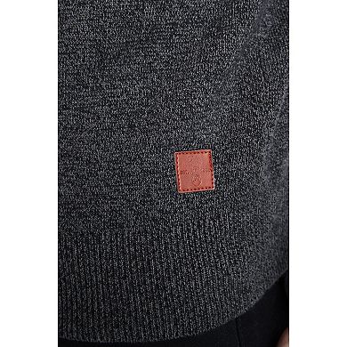 Men's NEXT Quarter Zip Crewneck Knit Shirt