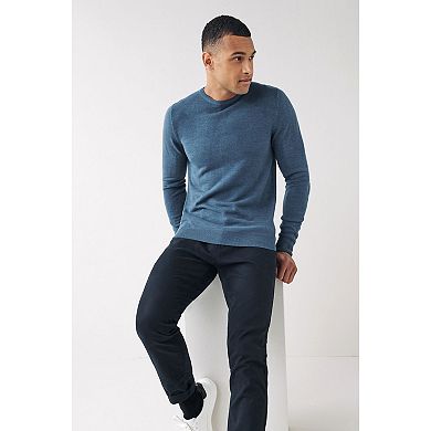 Men's NEXT Soft Touch Crewneck Knit Long Sleeve Shirt
