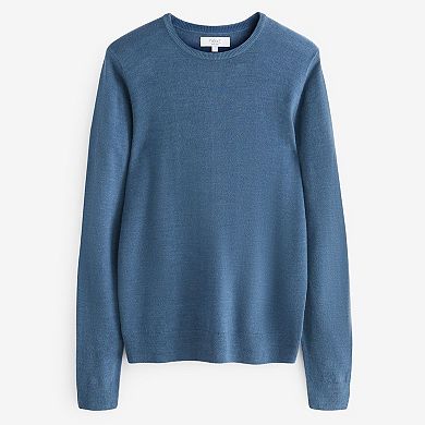 Men's NEXT Soft Touch Crewneck Knit Long Sleeve Shirt