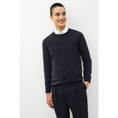 Men's NEXT Soft Touch Crewneck Knit Long Sleeve Shirt