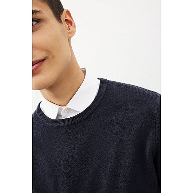 Men's NEXT Soft Touch Crewneck Knit Long Sleeve Shirt