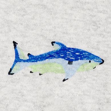 Baby Boy Carter's Fish Cotton Blend Romper