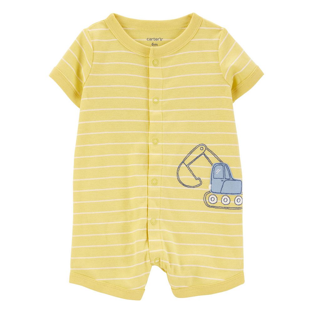 Carter's 1pc Baby Boy Beach Button-Front Romper