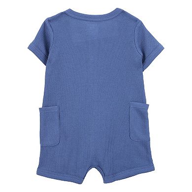 Baby Boy Carter's Short-Sleeve Thermal Romper