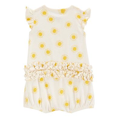 Baby Girl Carter's Sun Cotton Short-Sleeve Romper