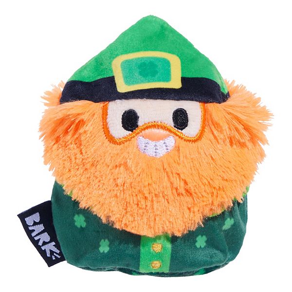 BARK Super Chewer Barney Stone St. Patrick's Day Dog Toy - Multi