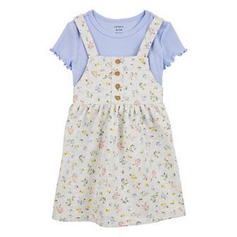 Baby Girl Carter's 2 pc Top & Floral Dress Set