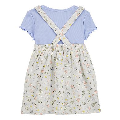 Baby Girl Carter's 2-Piece Top & Floral Dress Set