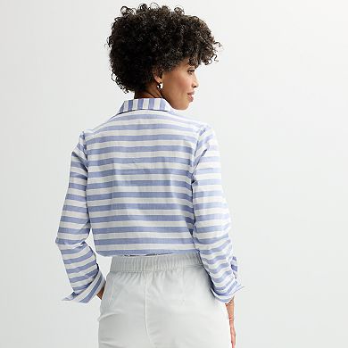 Women's Croft & Barrow® Classic Button Shorts