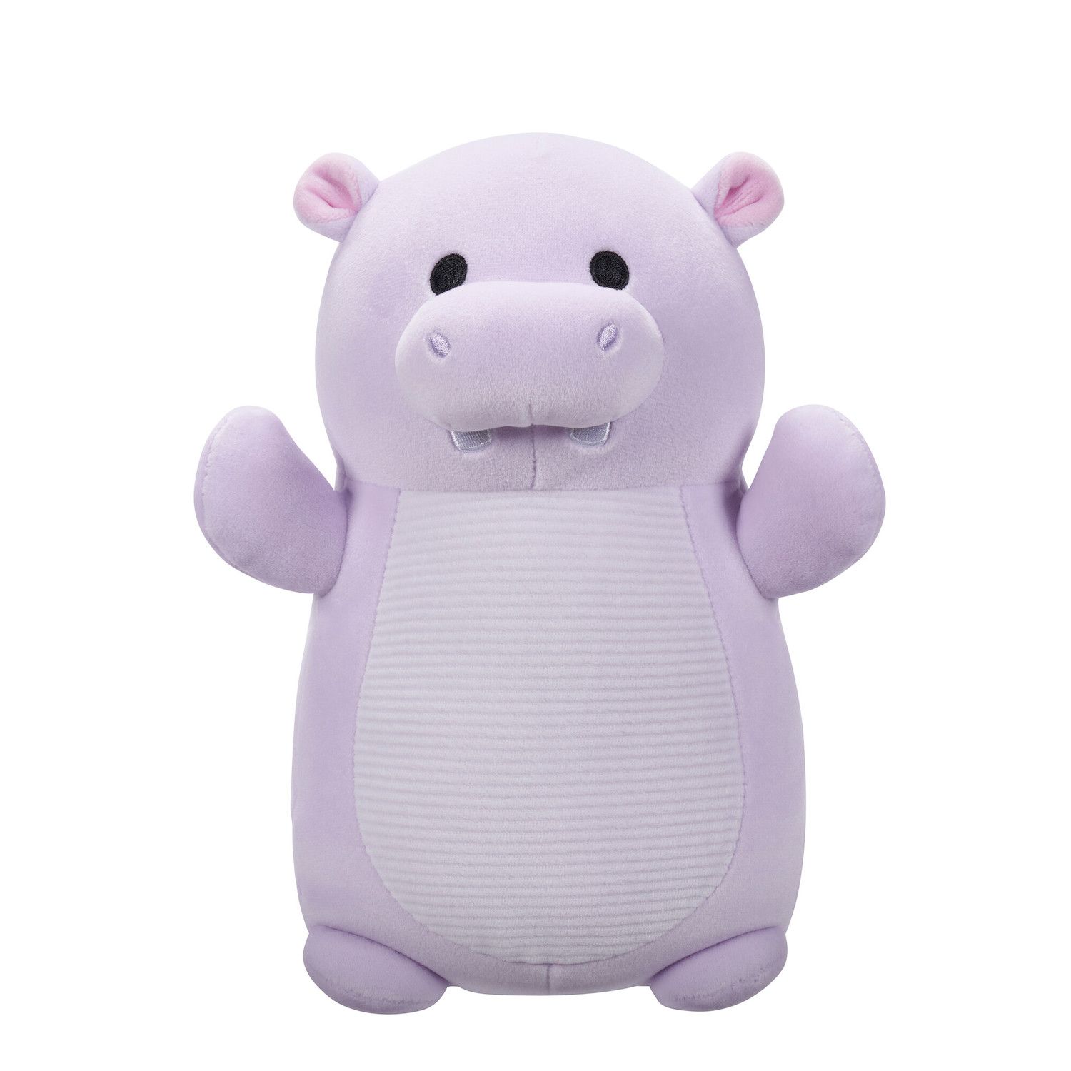 Squishmallows Peluche 20 Cm, Hanna The Purple Hippo, Personaggio Ufficiale Kelly Toys, Morbido E Collezionabile