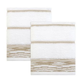Nicole Miller Sydney 2 pc Hand Towel Set