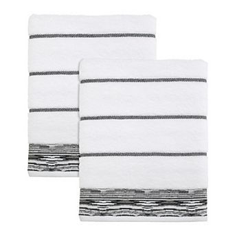 Nicole Miller Sydney 2 pc Bath Towel Set