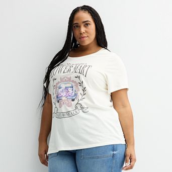 Plus Size Flower Mart Graphic Tee