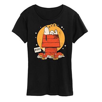 Women's Peanuts Snoopy Halloween Dog House