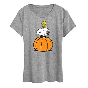 Ghoul Gang Halloween T-Shirt Women - Sanderson Sisters Sunset Graphic Tee, Short Sleeve Casual Top