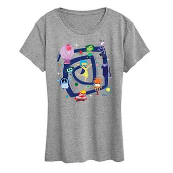 Disney / Pixar's Inside Out 2 Women's Group Graphic Tee