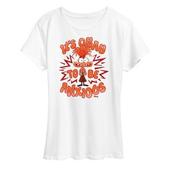 Disney / Pixar's Inside Out 2 Anxiety Women's It's Okay Graphic Tee