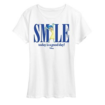 Disney / Pixar's Inside Out 2 Joy Women's Smile Graphic Tee