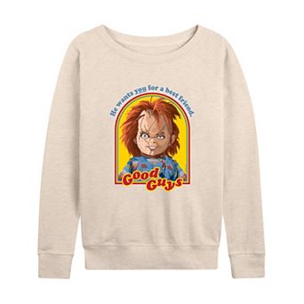 Women's Chucky Retro Good Guys French Terry Long Sleeve Tee