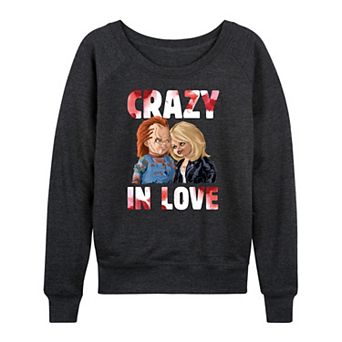 Women's Chucky Crazy In Love French Terry Long Sleeve Tee