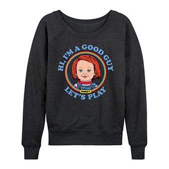 Women's Chucky Let's Play French Terry Long Sleeve Tee