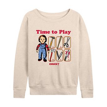 Women's Chucky Time to Play French Terry Long Sleeve Tee