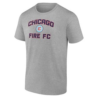 Men's Fanatics MLS Chicago Fire FC Heart & Soul Graphic Tee