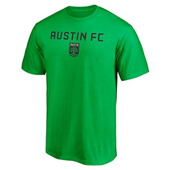 Men's Fanatics MLS Austin FC Heart & Soul Graphic Tee