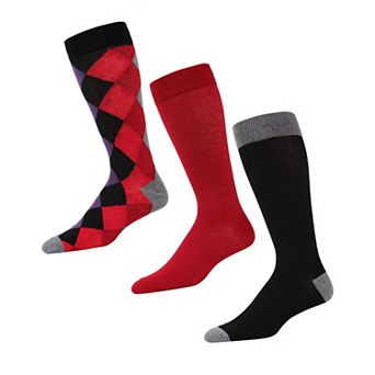 Diamondlap Cotton Blend Crew Sock 3 Pack