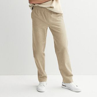 Men's Hollywood Jeans Pull-On Linen Pants