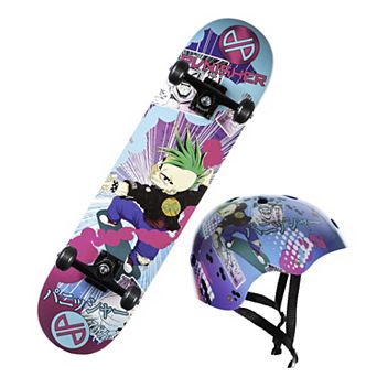 Punisher Anime Skateboard Combo