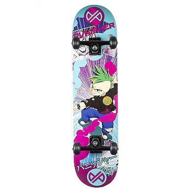 Punisher Anime Skateboard Combo