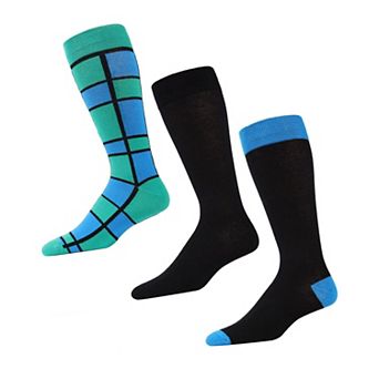 Boxernate Cotton Blend Crew Sock 3 Pair Pack