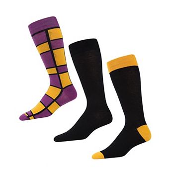 Boxernate Cotton Blend Crew Sock 3 Pair Pack