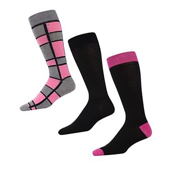 Boxernate Cotton Blend Crew Sock 3 Pair Pack