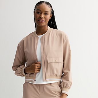 Women's Tek Gear® Sport Gear Woven Bomber Jacket