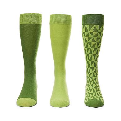 Kaleidotones Cotton Blend Crew Sock 3 Pack