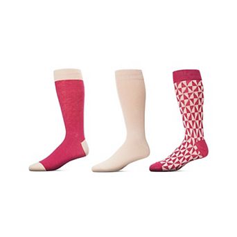 Kaleidotones Cotton Blend Crew Sock 3 Pack
