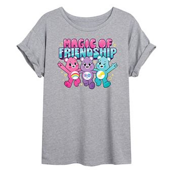 Juniors' Care Bears Magic Is Friendship Oversized Tee
