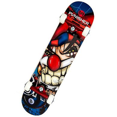 Punisher 31.5" Jester Skateboard
