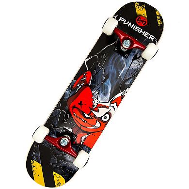 Punisher Teddy Skateboard Combo